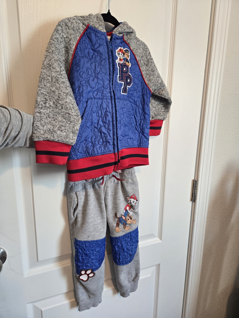 Nickelodeon Blue Gray Red Paw Patrol Kids Matching Set